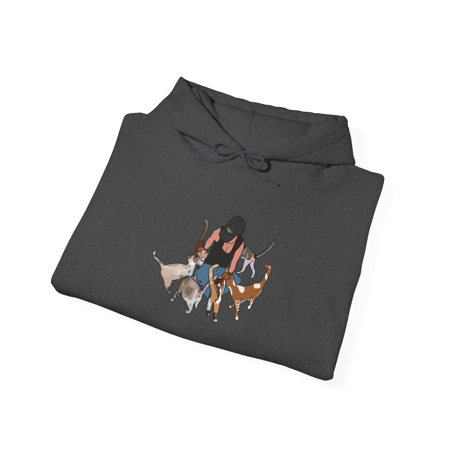 Cat Lady Hooded Sweatshirt