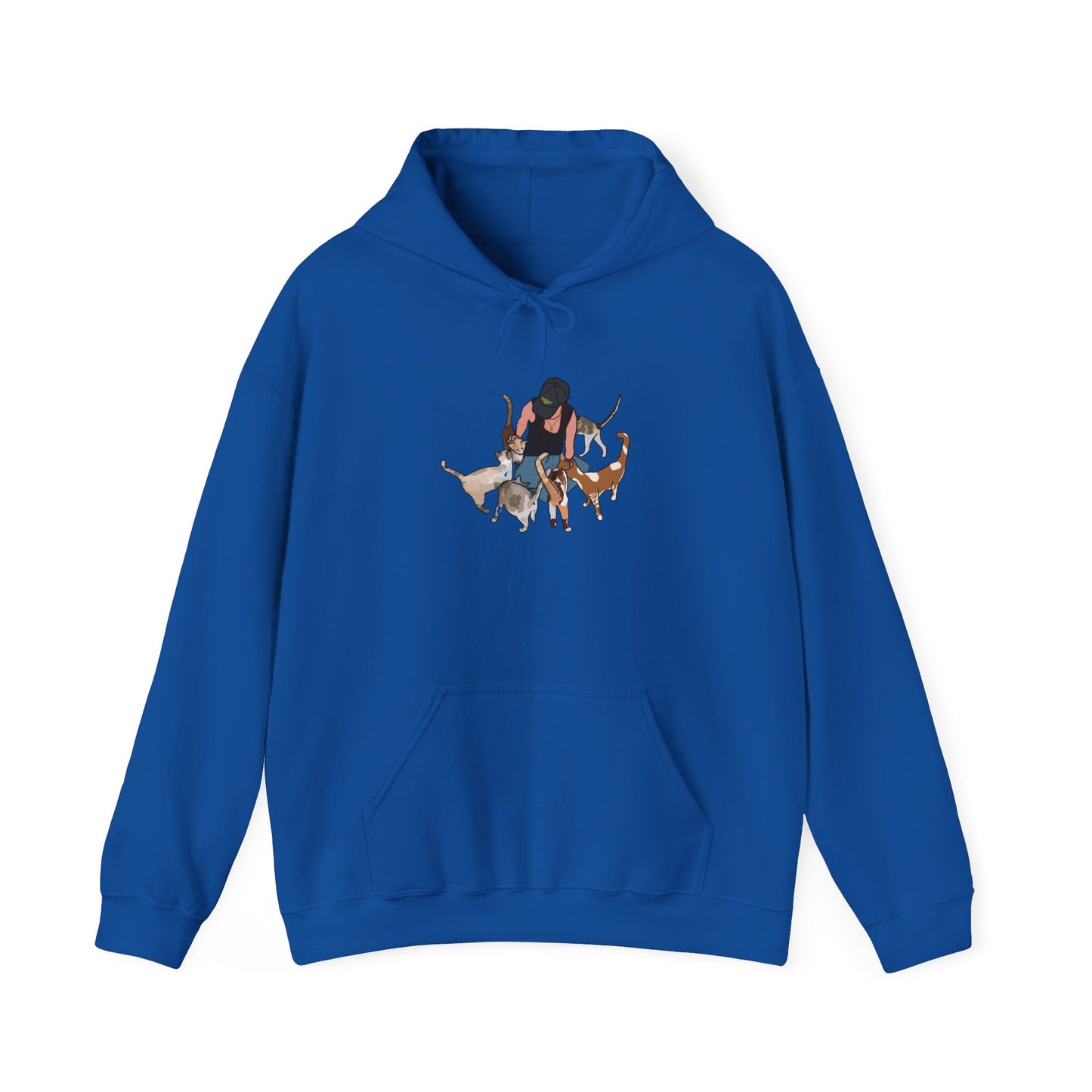 Cat Lady Hooded Sweatshirt