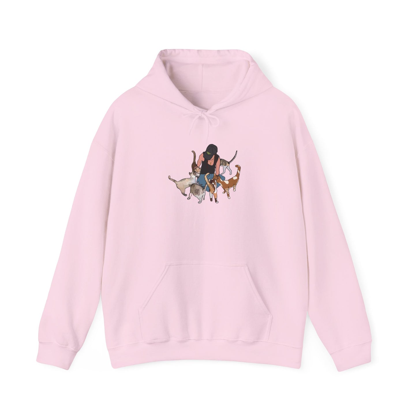 Cat Lady Hooded Sweatshirt