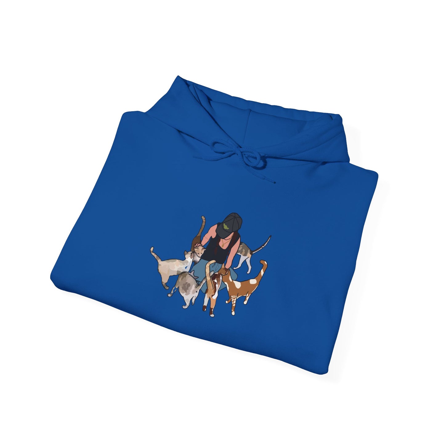 Cat Lady Hooded Sweatshirt