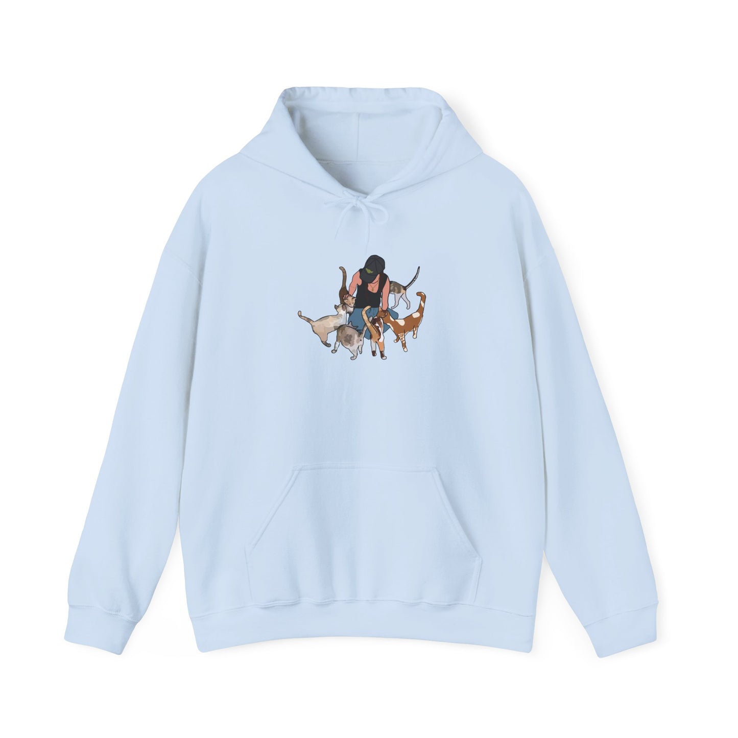 Cat Lady Hooded Sweatshirt