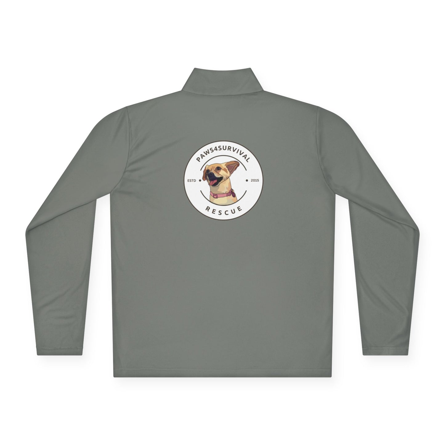 Athletic Dog Lover Quarter-Zip Pullover