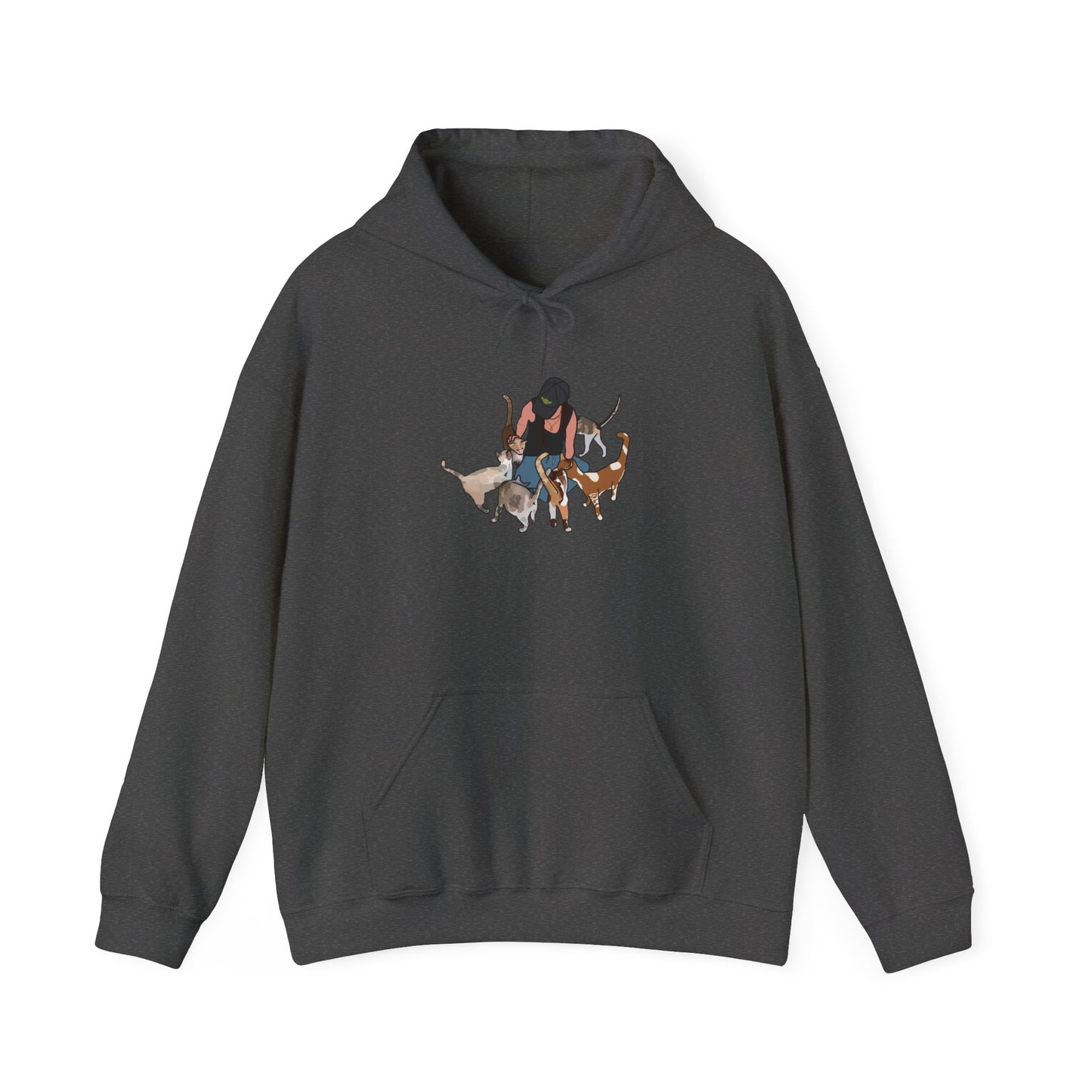 Cat Lady Hooded Sweatshirt