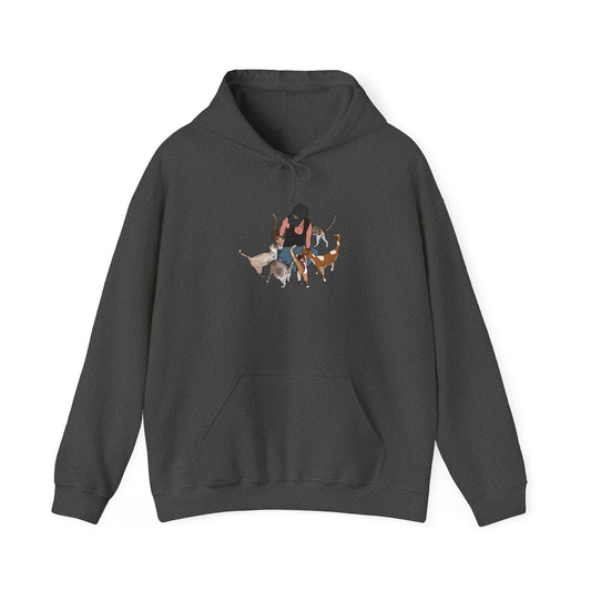 Cat Lady Hooded Sweatshirt