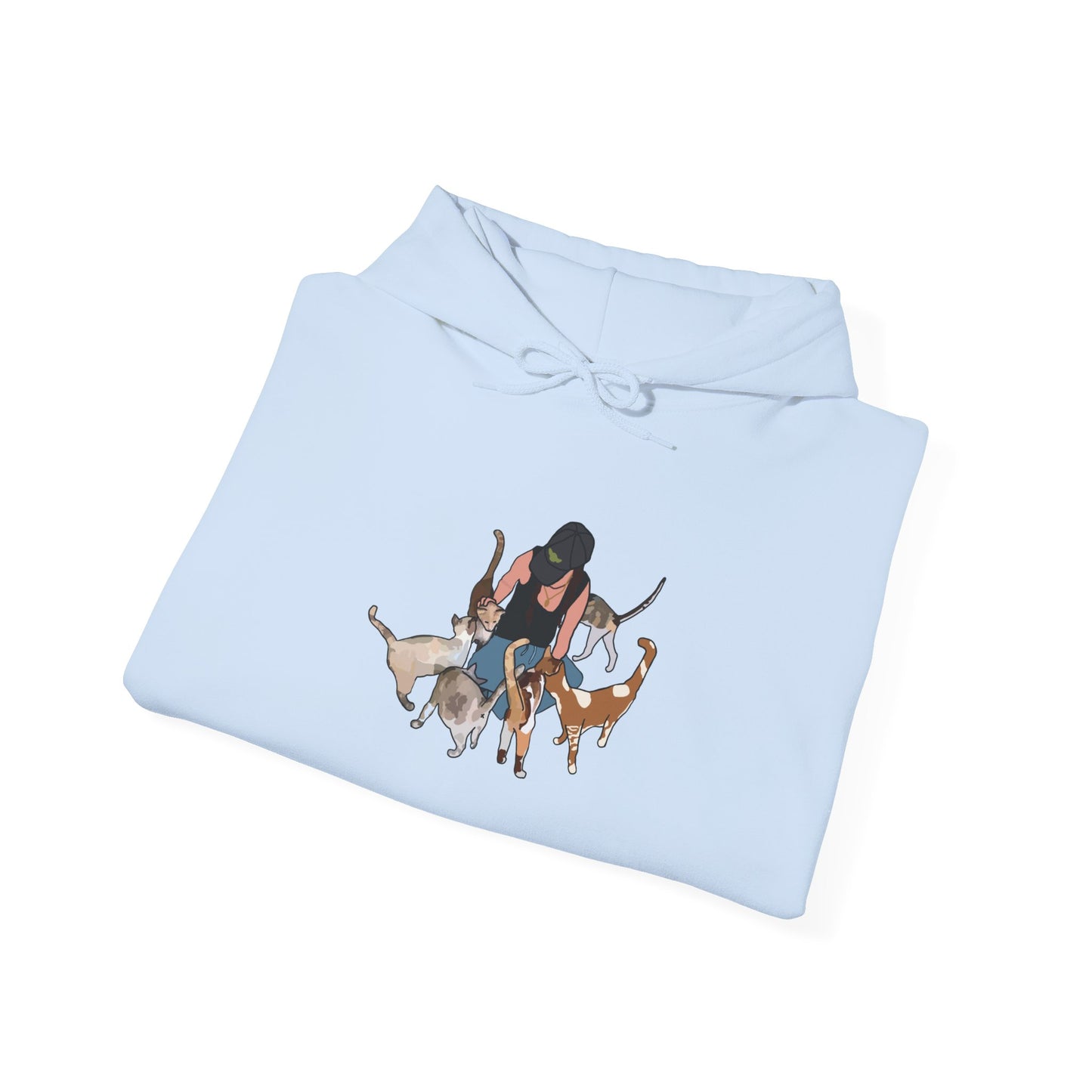 Cat Lady Hooded Sweatshirt